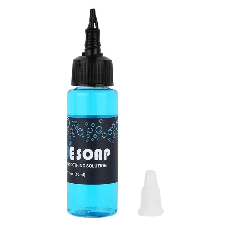 Microblading 40ml Blue Soap Cleansing & Soothing Solution Avoiding skin irritation Tattoo Studio Supply Tattoo Accessories