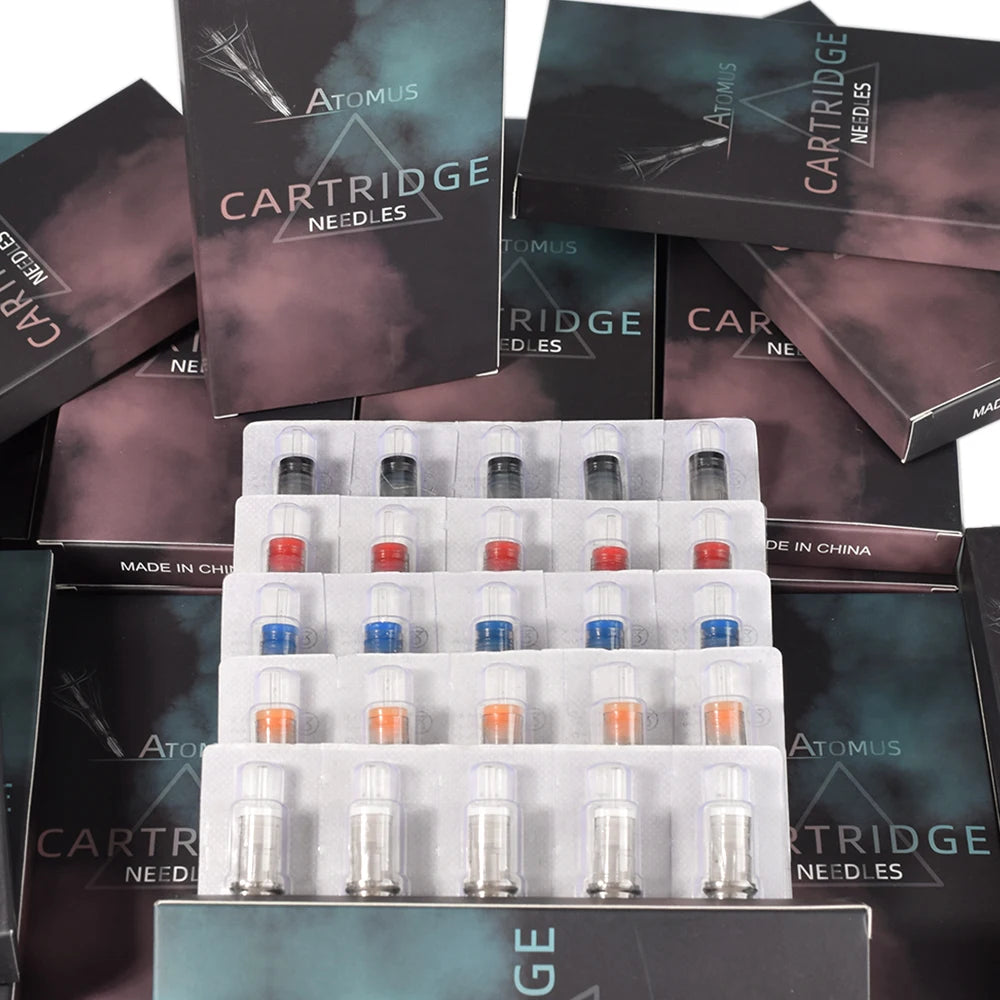 Tattoo Pen Rotary Machine Gun Profissional Tattoo Kit Grip Tubes Set Supply Tatto Cartridge Needle Motor Shader Permanent Makeup