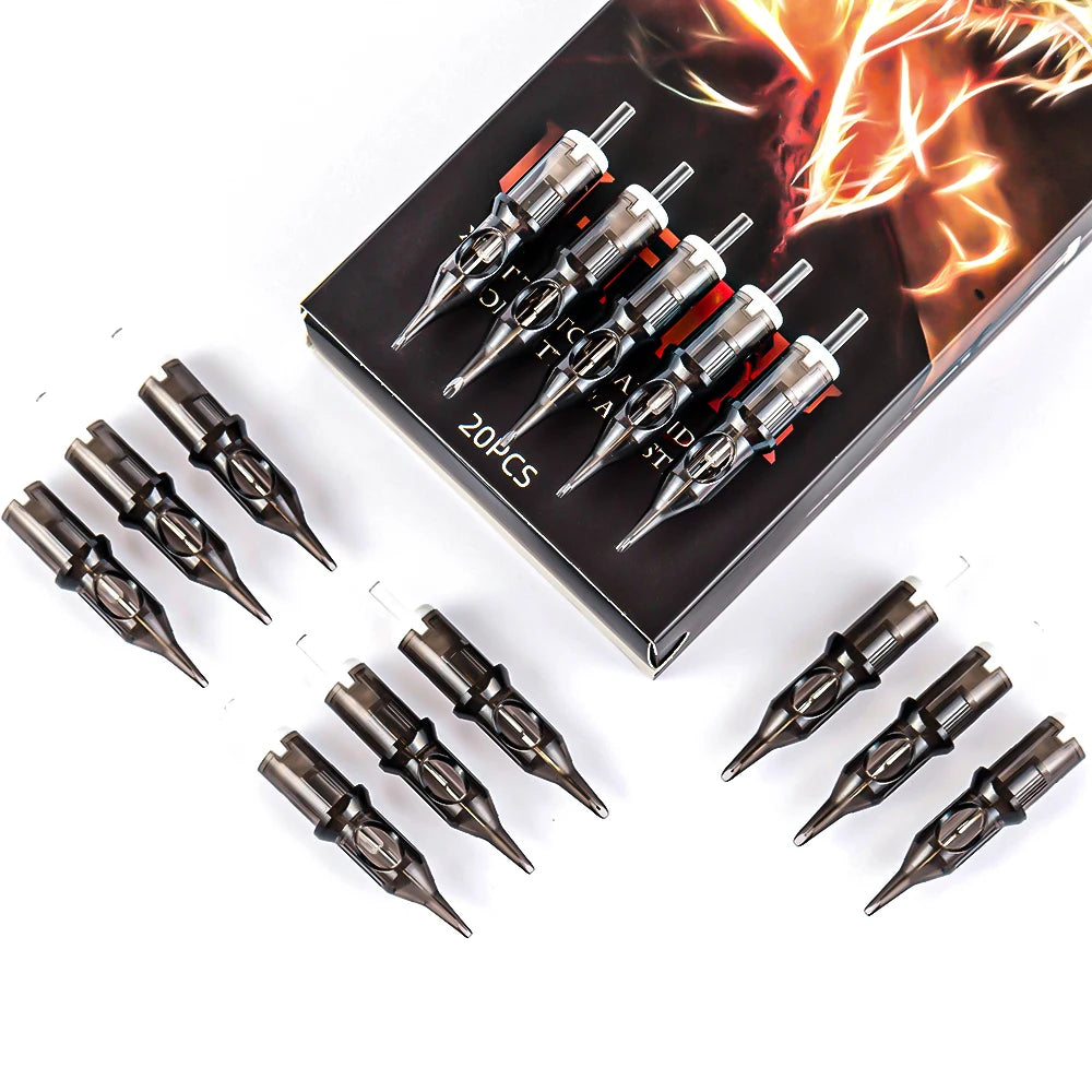 T-Rex U-REX Tattoo Cartridge Needles 20 pcs/box 0.35 mm safe sterilized tattoo needles for permanent cosmetic tattoos