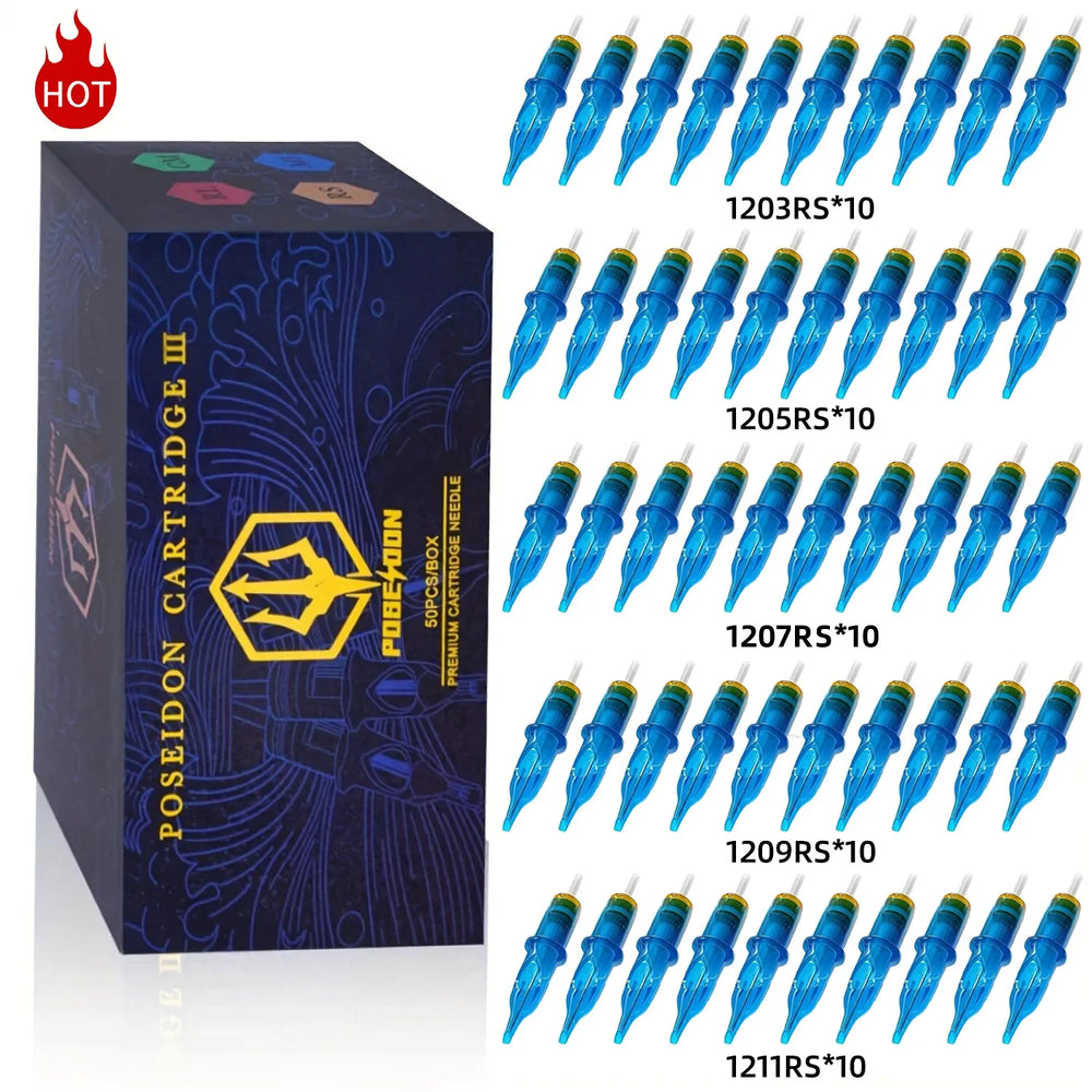 Pack d'aiguilles à tatouer | POSEIDON PRO MAX