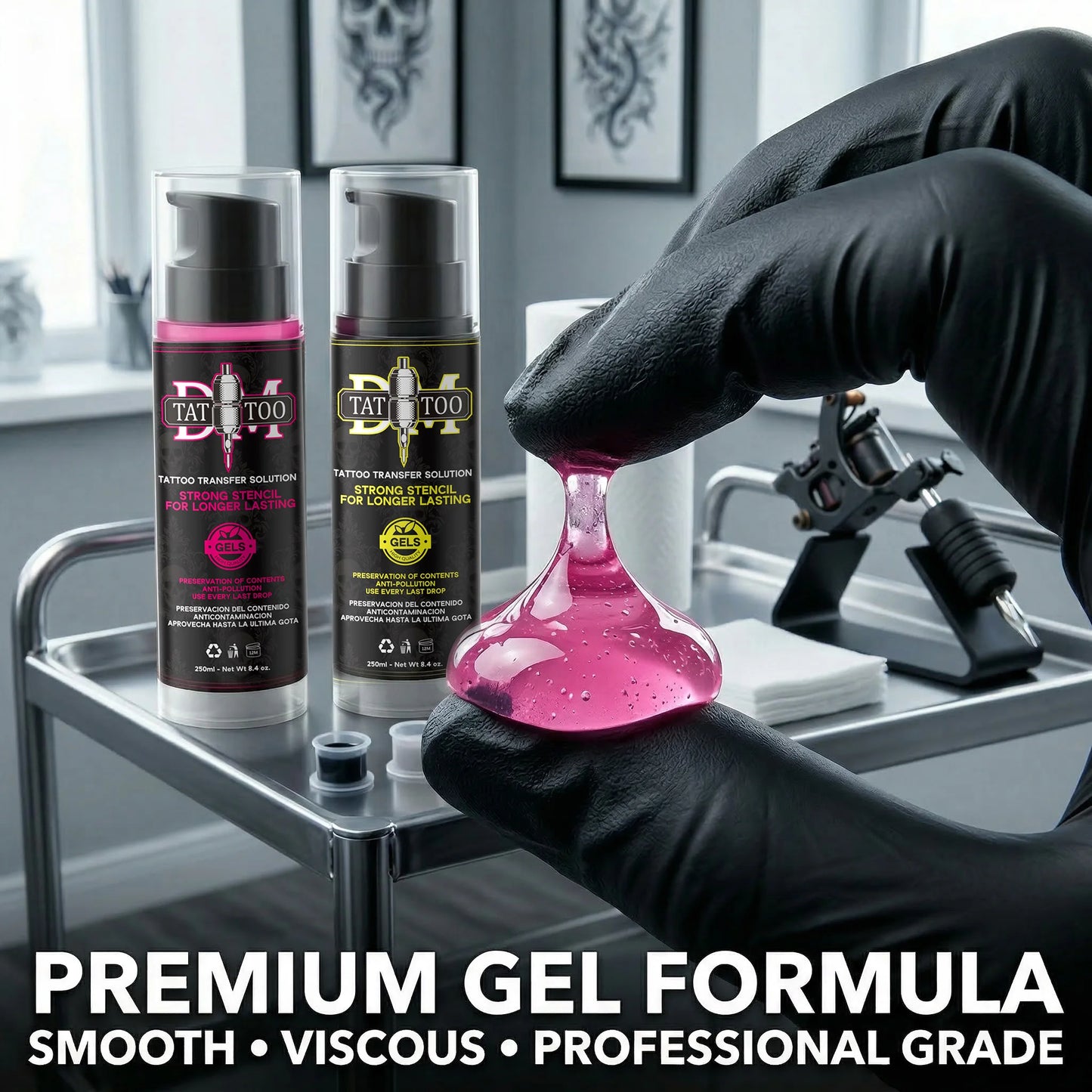Gel de transfert Stencil | DM Tattoo 100/250 ML
