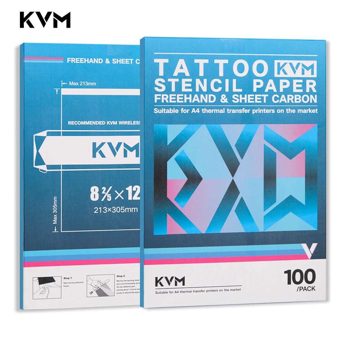Papier transfert format A4 | KVM Tattoo