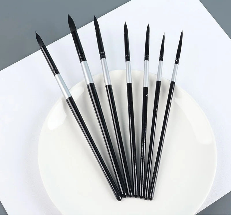 Ensemble de 7 pinceaux