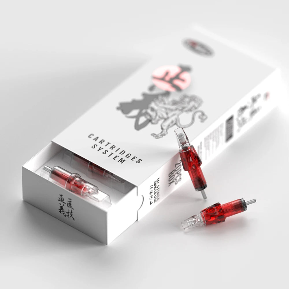 CNC 20Pcs Tattoo Cartridge Disposable Safe Sterilised Needle 0.3/0.35mm Makeup Art For Tattoo Machine Pen Supply Promotion sale