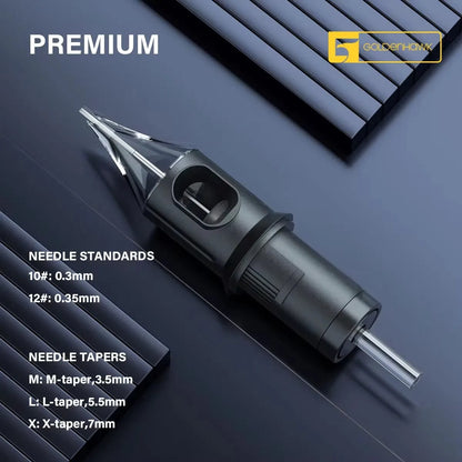 20/50PCS Disposable Tattoo Needles Round Liner 1RL 3RL 5RL 7RL 9RL 11RL 14RL Steriled Semi-Permanent Cartridge Needles