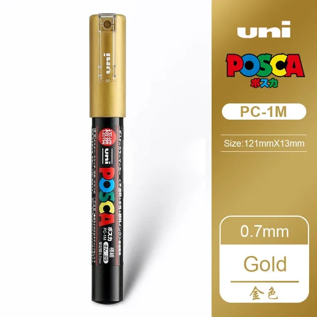 UNI POSCA PC-1M/3M/5M