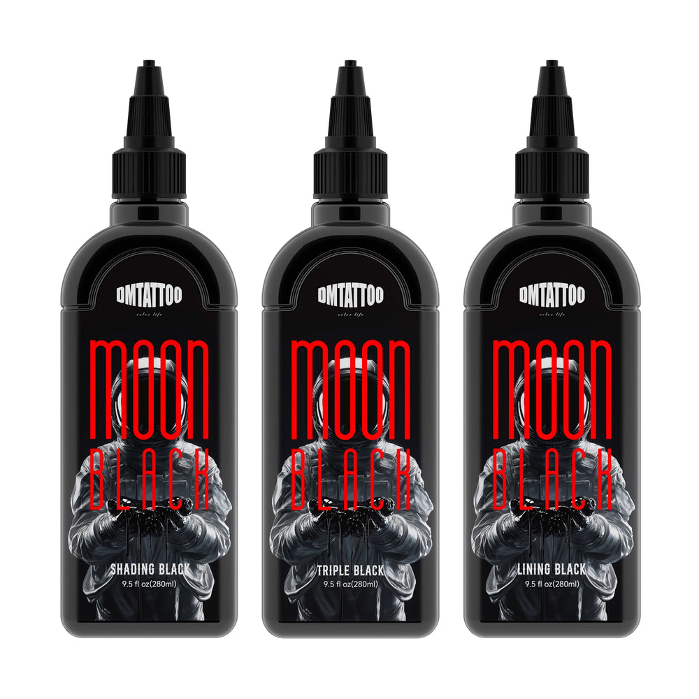 Encre de tatouage professionnelle stérile | DM Tattoo Moon Black 280 ML
