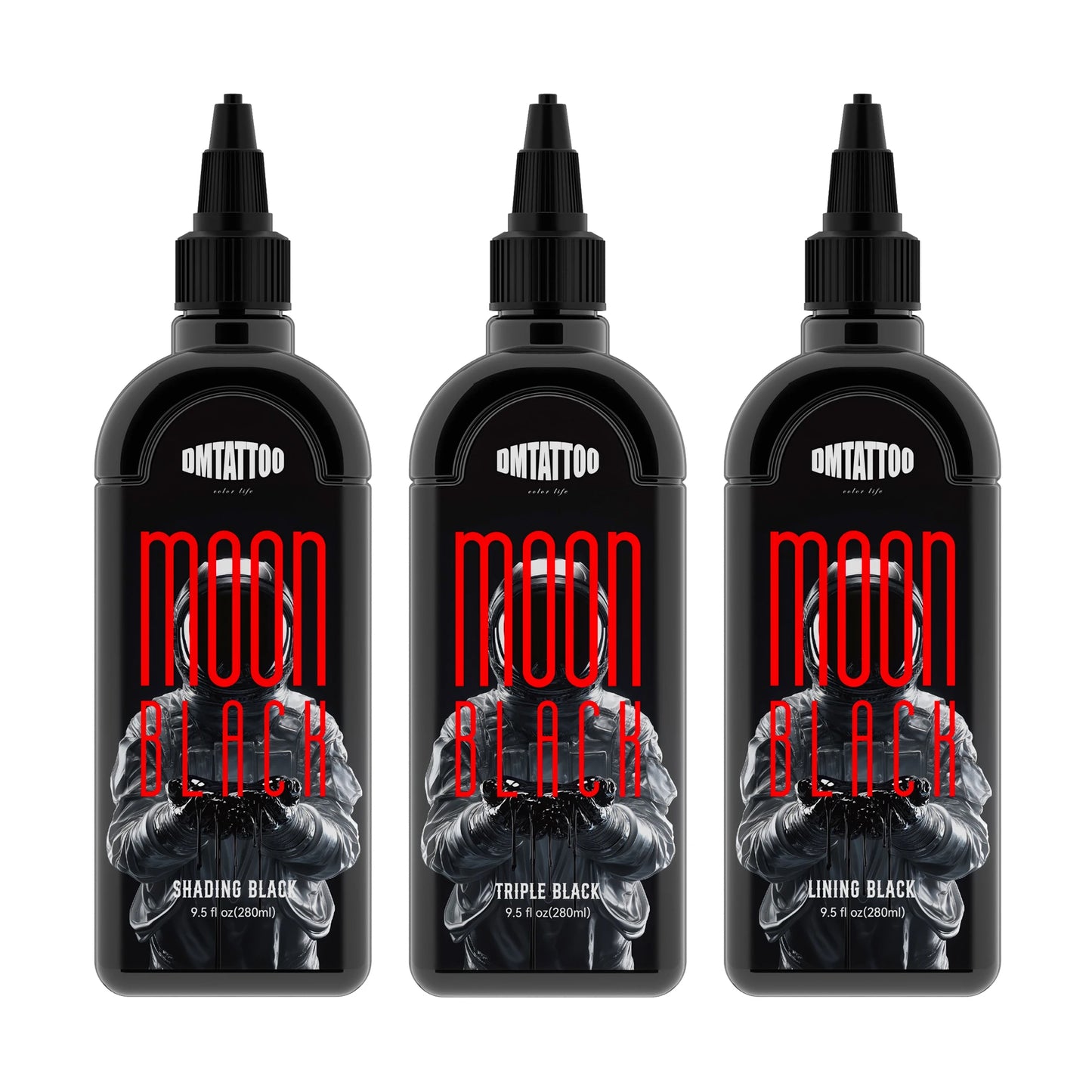 Encre de tatouage professionnelle stérile | DM Tattoo Moon Black 280 ML