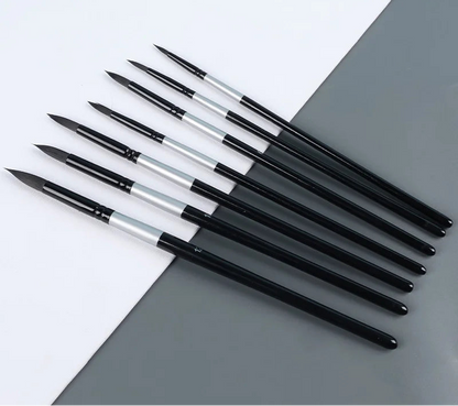 Ensemble de 7 pinceaux