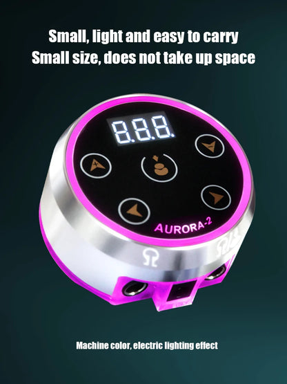 Alimentation pour dermographe à bobine rotative