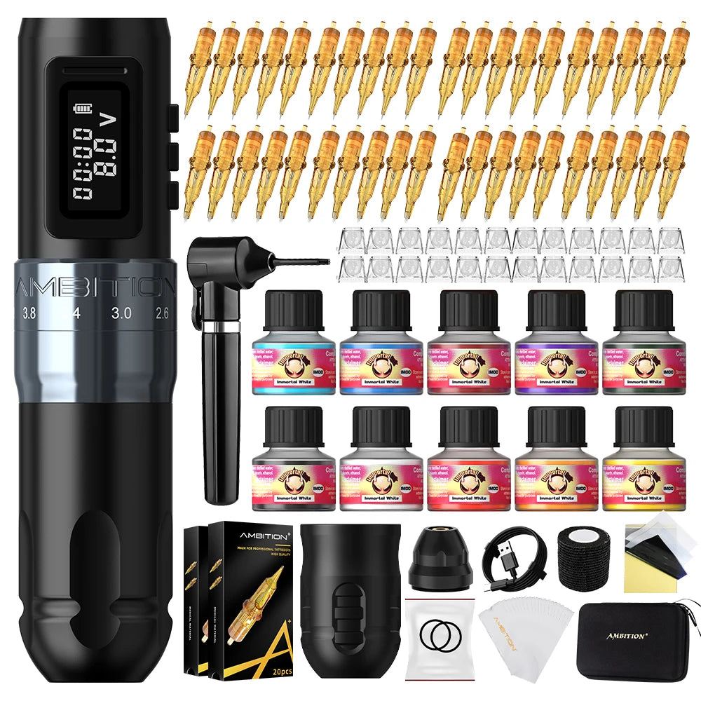 Kit de Tatouage Professionnel  | Ambition Mars-U