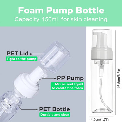 30/250/500ML Ultra Concentrated Tattoo Green Soap - Tattoo Cleaning Soap Kit with Foaming Bottle 150ml for Tattoo Clean Skin