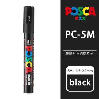 UNI POSCA PC-1M/3M/5M