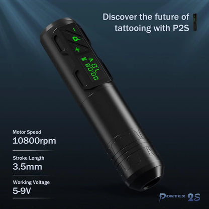 Dermographe | EZ Portex2S + 40pcs Aiguille Filter