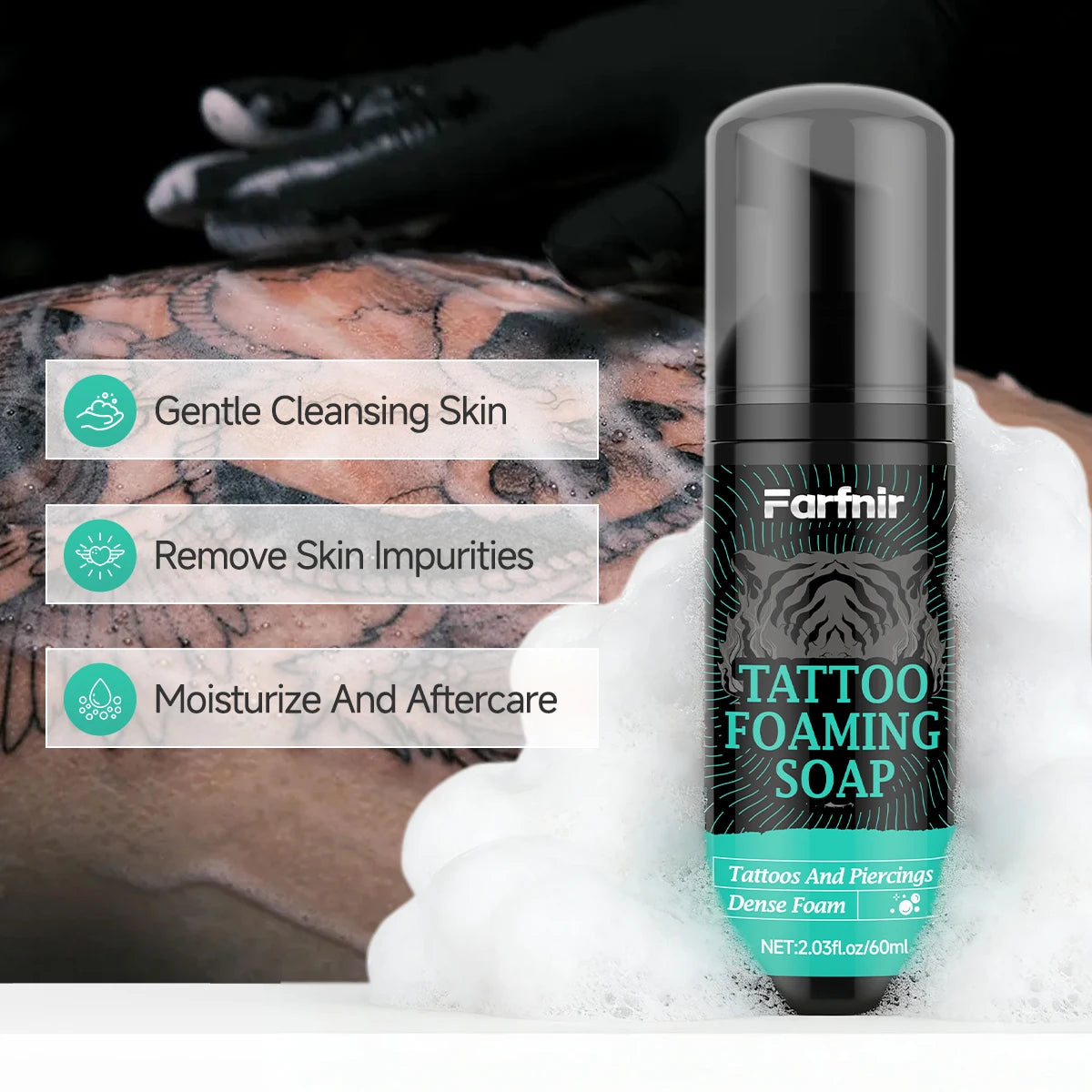 Kit de soins (après tatouage + nettoyage) | Farfnir 15 ML