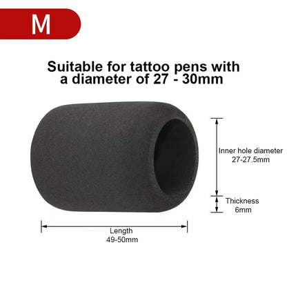 Mousse Grip Tatouage Mémoire de Forme 25/33mm | Confort Anti-Vibration