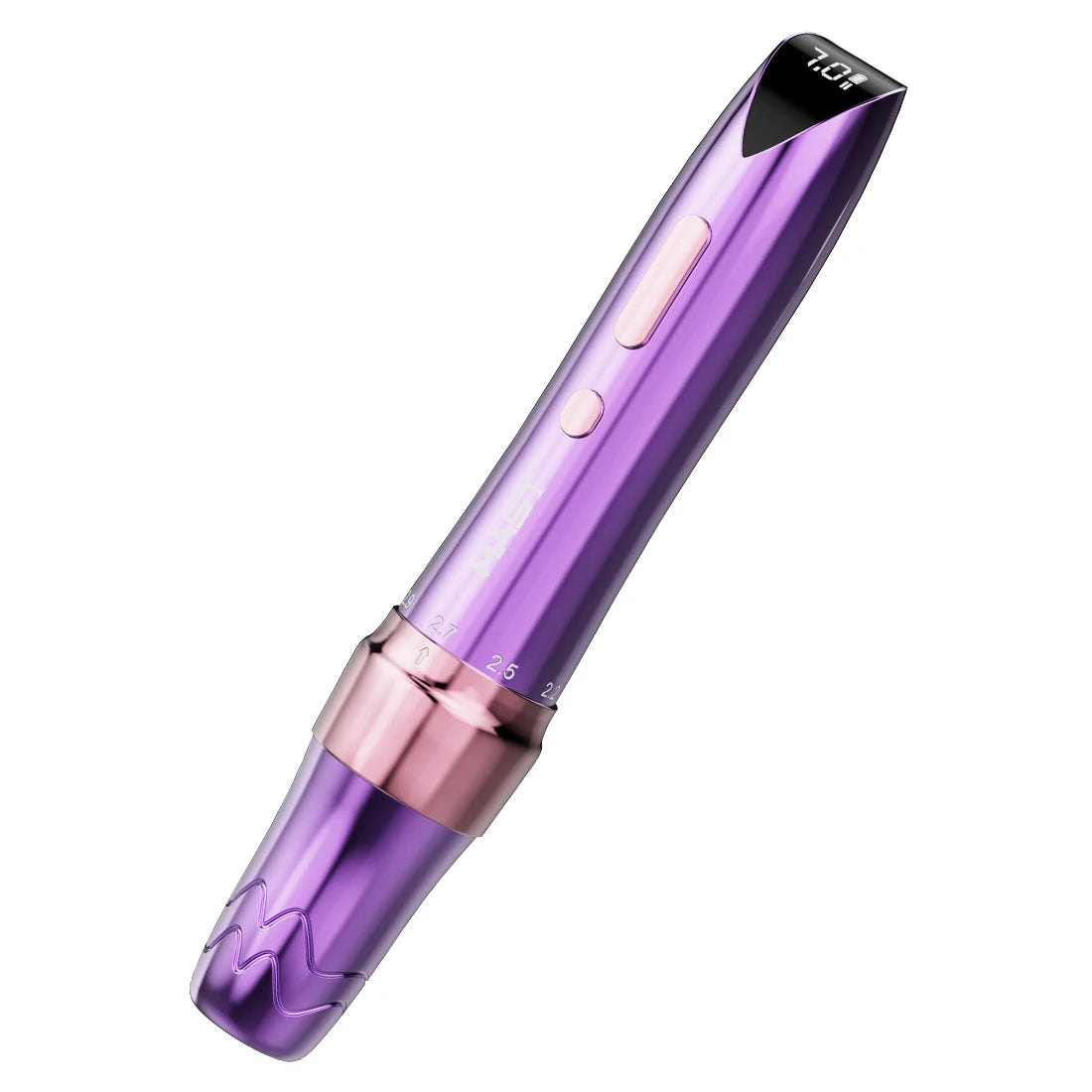 Mast P60 Permanent Makeup Machine Full Kit Wireless Battery Pen 2.2mm - 3.2mm 5 Strokes Portable Lightweight with 20 Pro Needles
