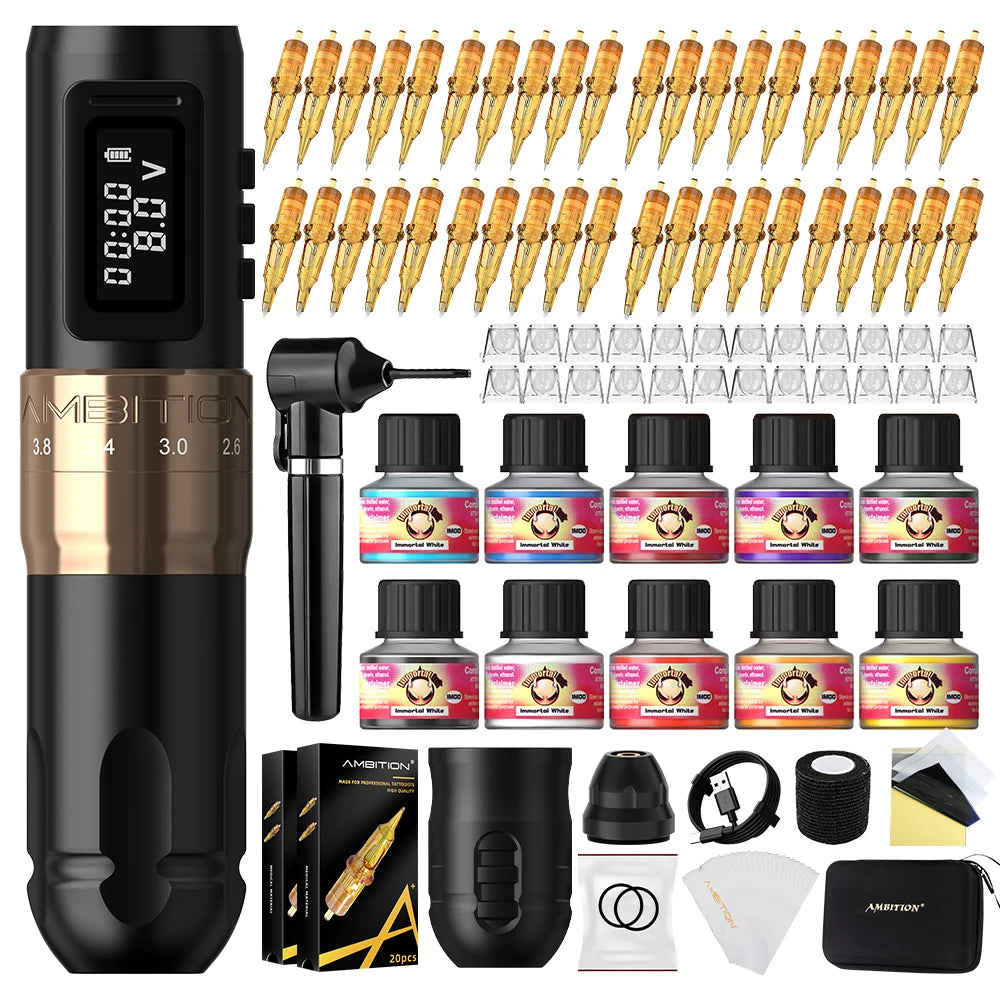 Kit de Tatouage Professionnel  | Ambition Mars-U