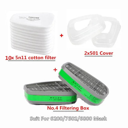 Cartouches pour masques de protection 6200/7502/6800