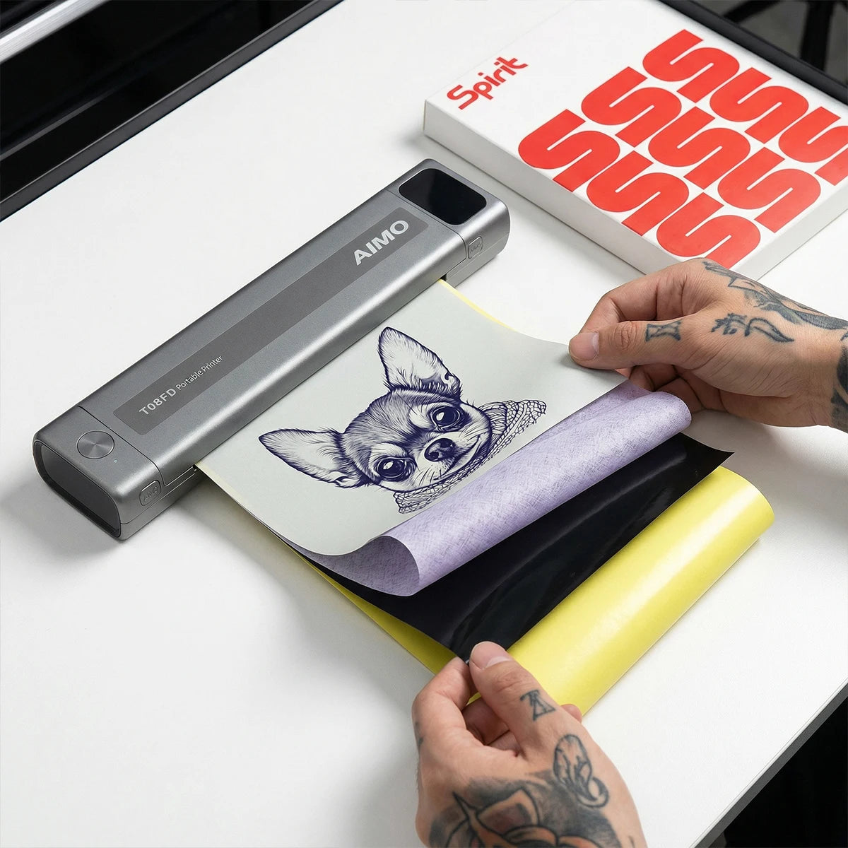 Papier transfert format A4 | Spirit Tattoo