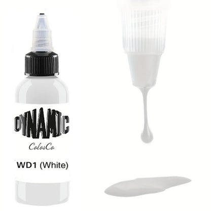 White Tattoo Pigments Ink(30ML/60ML/12OML) - Body Color Drawing White Tattoo Ink Professional Tattoo Paint for Artists