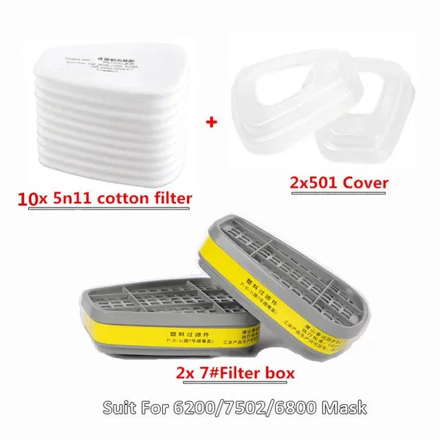 Cartouches pour masques de protection 6200/7502/6800