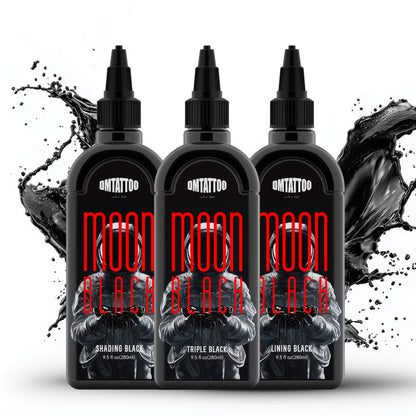 Encre de tatouage professionnelle stérile | DM Tattoo Moon Black 280 ML
