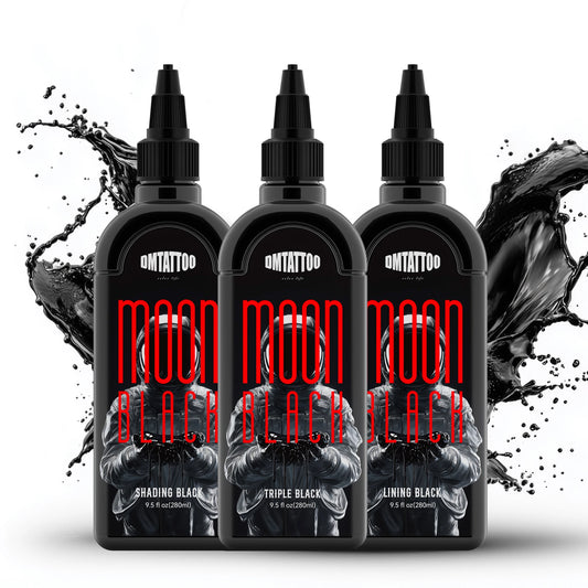 Encre de tatouage professionnelle stérile | DM Tattoo Moon Black 280 ML