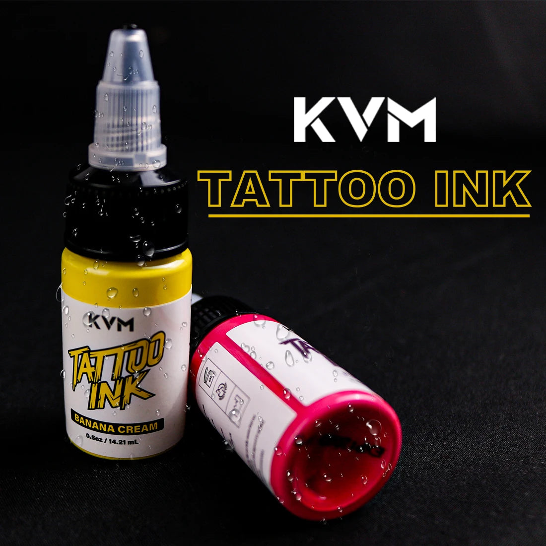 Box d'encre de tatouage professionnelle stérile | KVM 15 ML