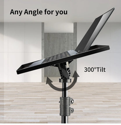 145cm Projector Tripod Stand Laptop Tripod Adjustable Height 23 to 63" Standing Desk Outdoor Computer Desk Stand for Studio