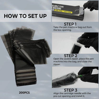 Protection jetables auto-adhésifs pour machines | Discover Device 200Pcs