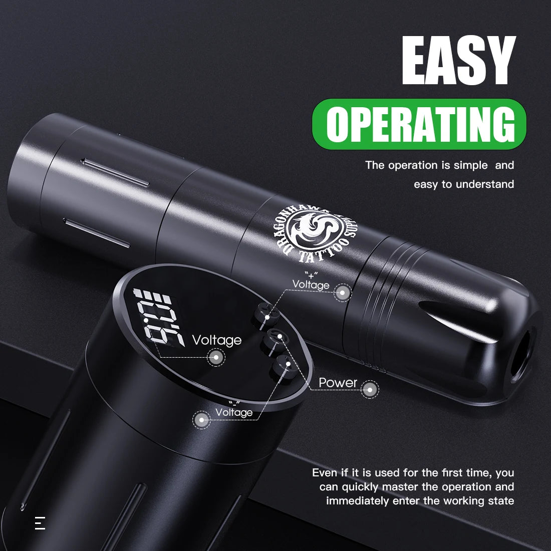 Kit de Tatouage Professionnel | Dragonhawk X3 Pro