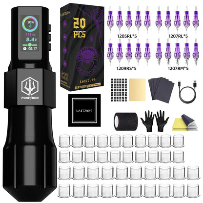 Kit de Tatouage Professionnel | Poseidon HM127 X LastJudg