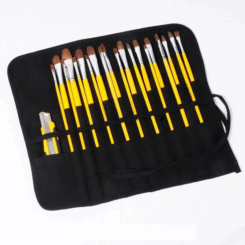Trousse de rangement pour pinceaux | 22 emplacements