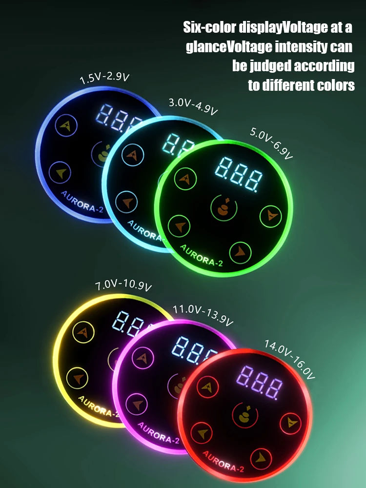 Alimentation pour dermographe à bobine rotative