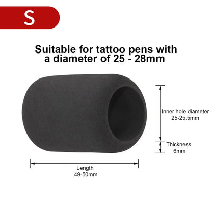 Mousse Grip Tatouage Mémoire de Forme 25/33mm | Confort Anti-Vibration