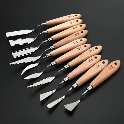 Spatules en acier inoxydable