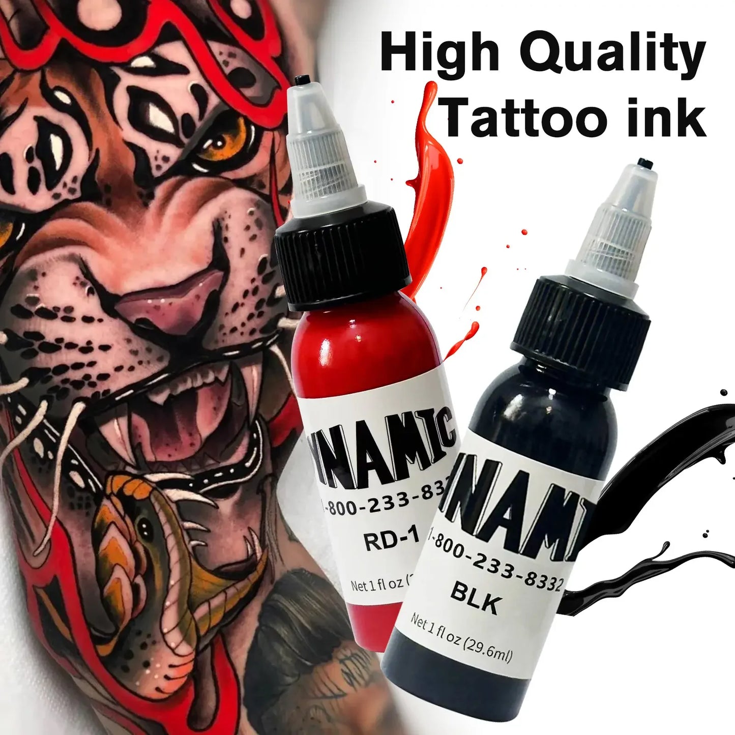 Kit d'encre de tatouage professionnelle stérile | Dynamic 30 ML