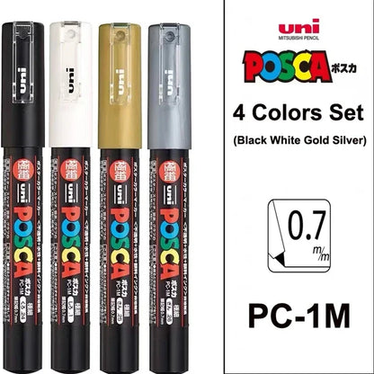 UNI POSCA PC-1M/3M/5M