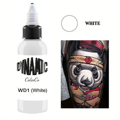 White Tattoo Pigments Ink(30ML/60ML/12OML) - Body Color Drawing White Tattoo Ink Professional Tattoo Paint for Artists