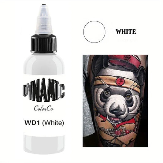 White Tattoo Pigments Ink(30ML/60ML/12OML) - Body Color Drawing White Tattoo Ink Professional Tattoo Paint for Artists