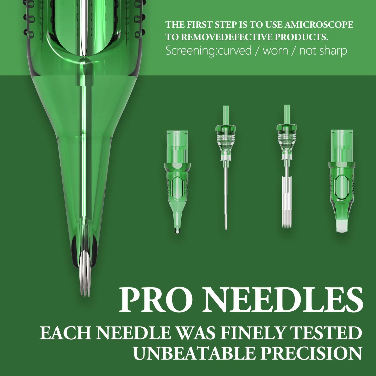 XNET Trex Tattoo Cartridge Needles 20pcs 1RL 3RL 1RM 5RM Disposable Sterilized Safety Tattoo Needle for Cartridge Machines Grips