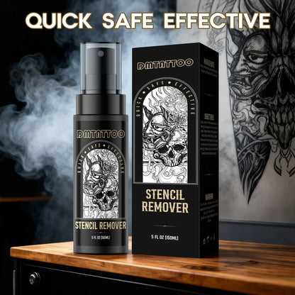 150ML Tattoo Stencil Remover Spray Non-irritating Light Fragrance Liquid for Tattoo Artists Transfer Paper to Quickly Clean