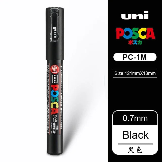 UNI POSCA PC-1M/3M/5M