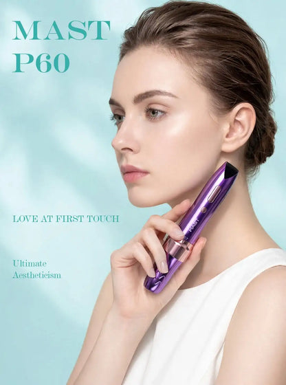 Mast P60 Permanent Makeup Machine Full Kit Wireless Battery Pen 2.2mm - 3.2mm 5 Strokes Portable Lightweight with 20 Pro Needles