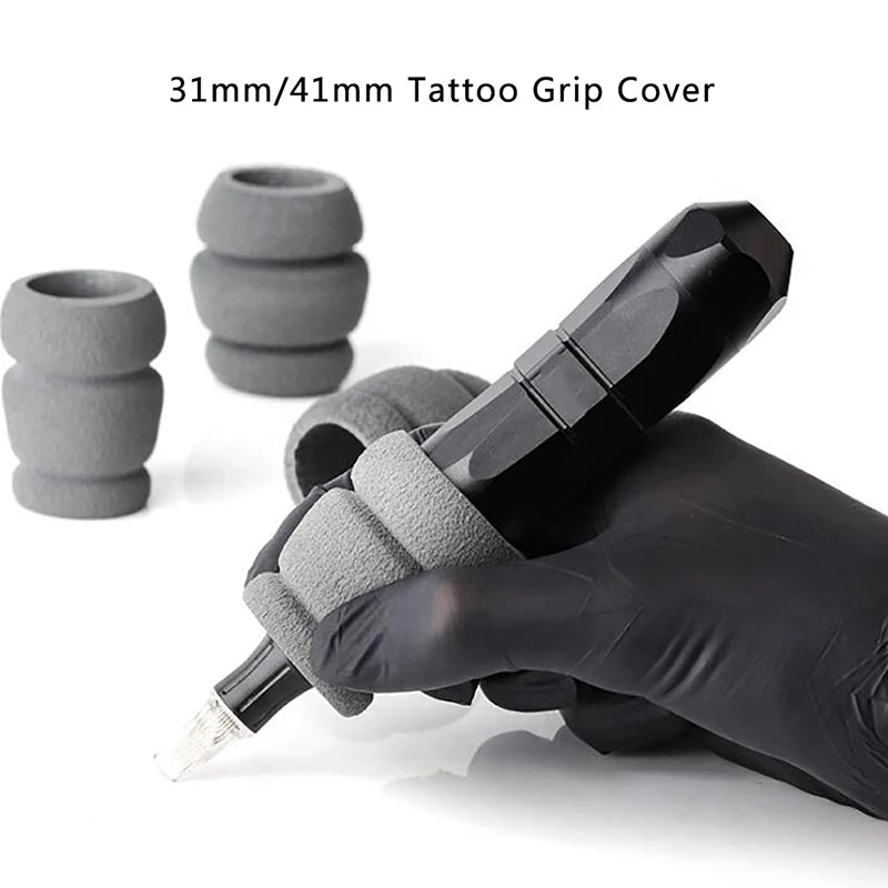 Mousse Grip Tatouage Mémoire de Forme 31/41mm | Confort Anti-Vibration