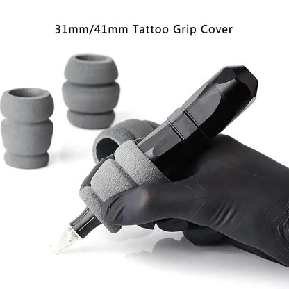 Mousse Grip Tatouage Mémoire de Forme 31/41mm | Confort Anti-Vibration