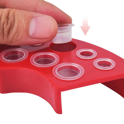 Support porte-gobelets pour encre de tatouage à 8 trous