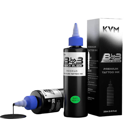 Encre de tatouage professionnelle stérile | KVM 250 ML