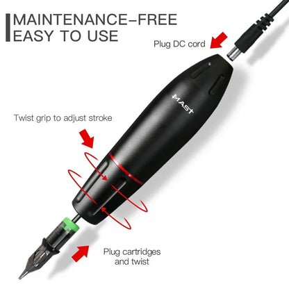 Kit de Tatouage Professionnel  | Mast K2 x DragonHawk